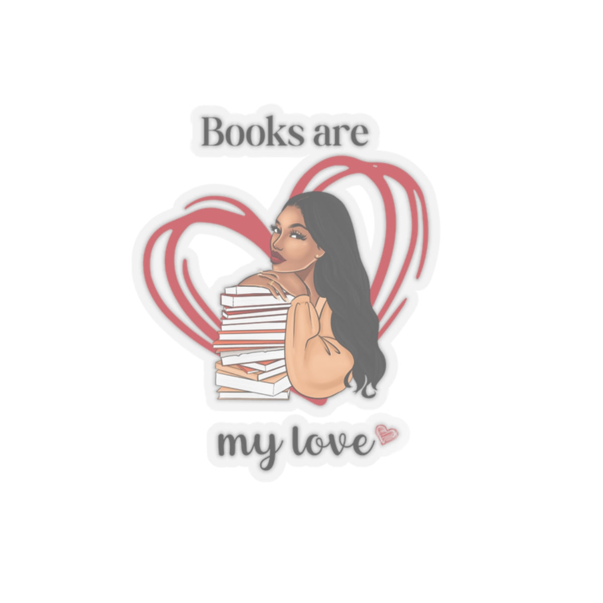 Books are my love sticker