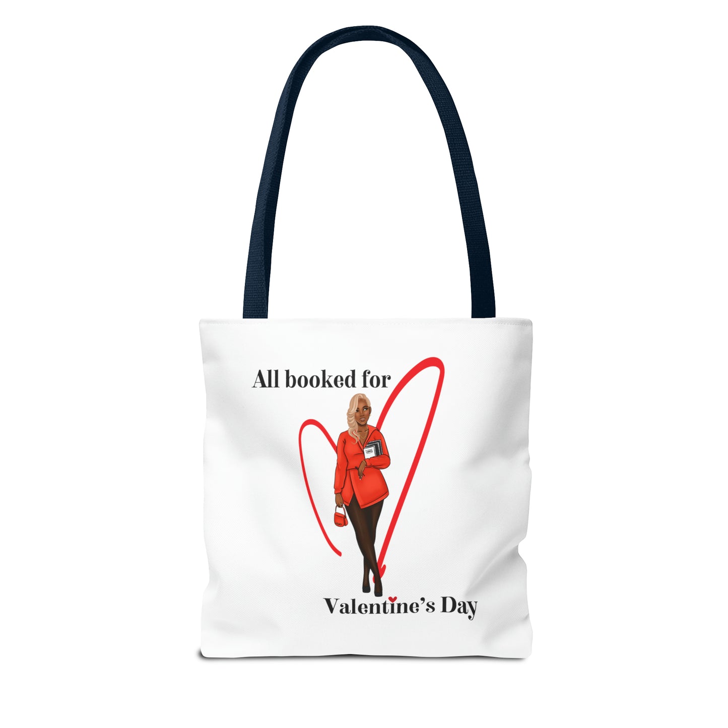 All Booked for Valentines Day Tote Bag