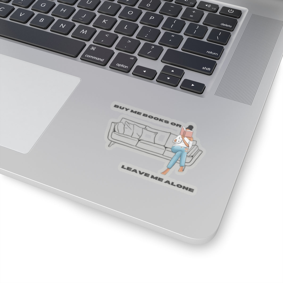 Buy Me Books Kiss-Cut Sticker