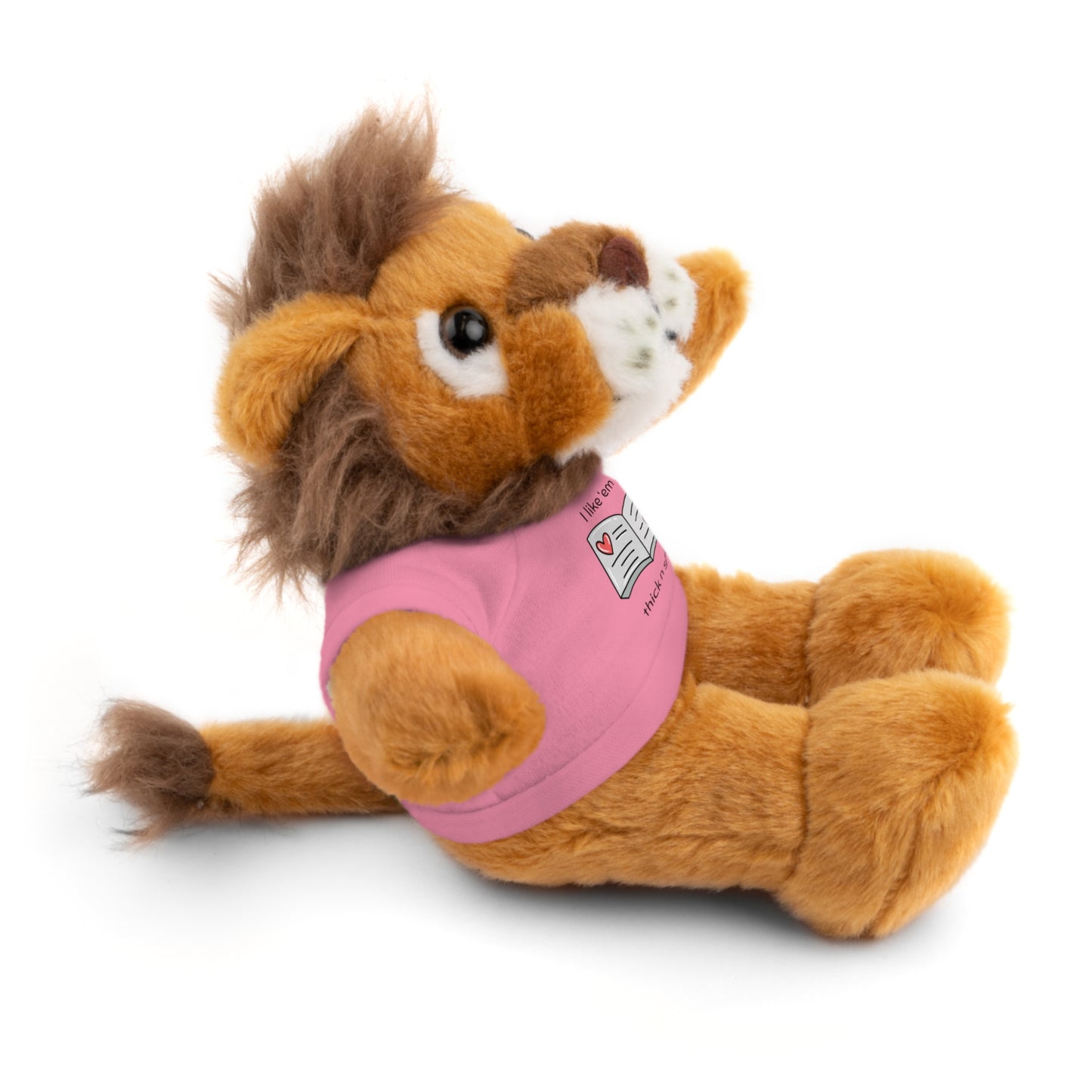 I like 'em thick n spicy Stuffed Animal with Tee