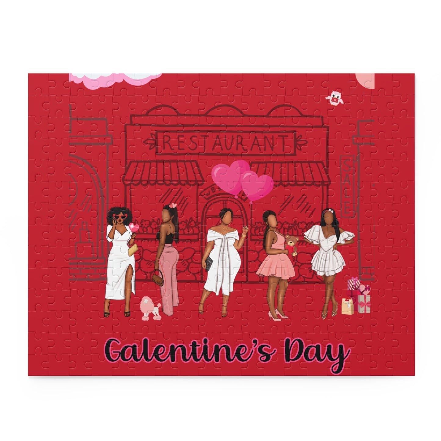 Galentine's Day Puzzle (120, 252, 500-Piece)