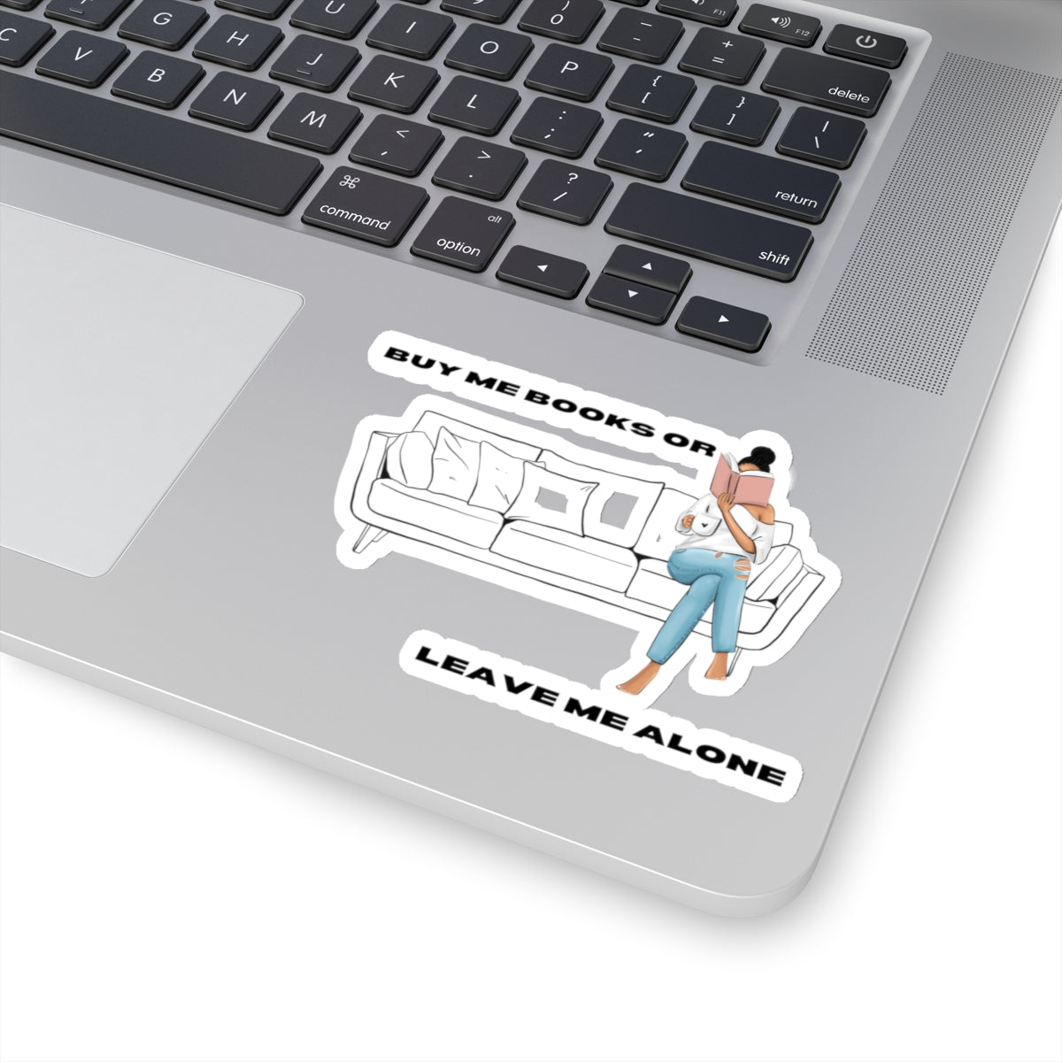 Buy Me Books Kiss-Cut Sticker
