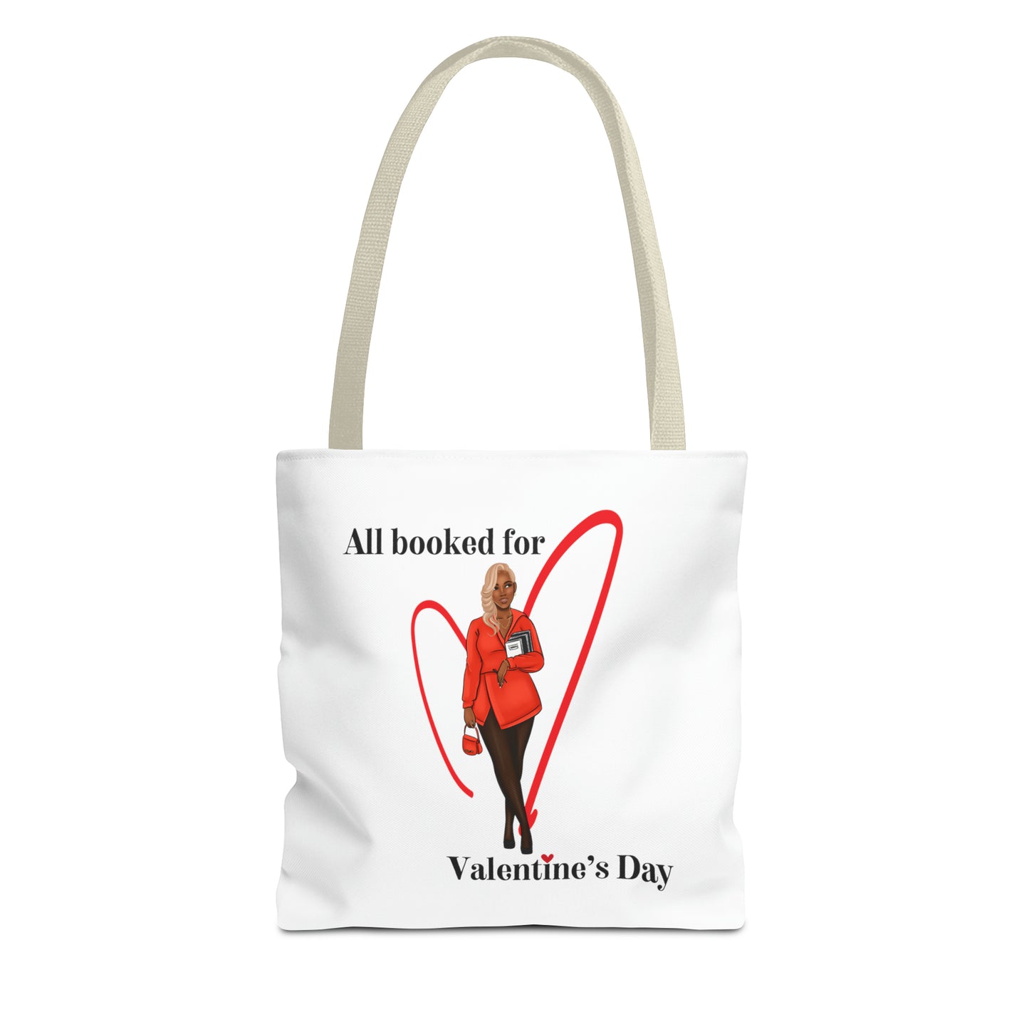 All Booked for Valentines Day Tote Bag