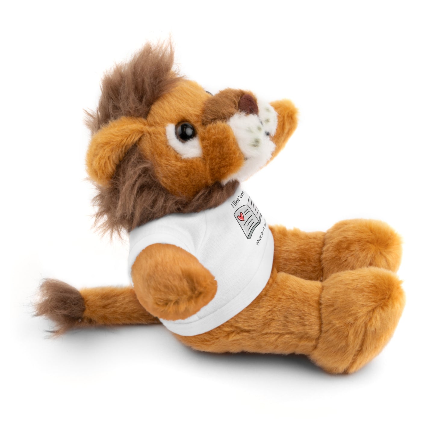 I like 'em thick n spicy Stuffed Animal with Tee