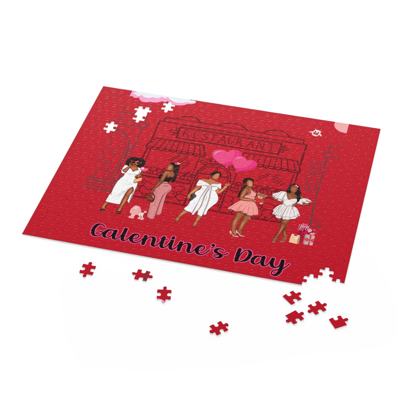 Galentine's Day Puzzle (120, 252, 500-Piece)