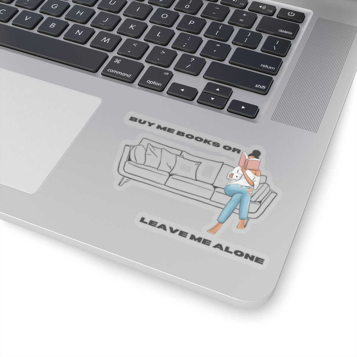 Buy Me Books Kiss-Cut Sticker