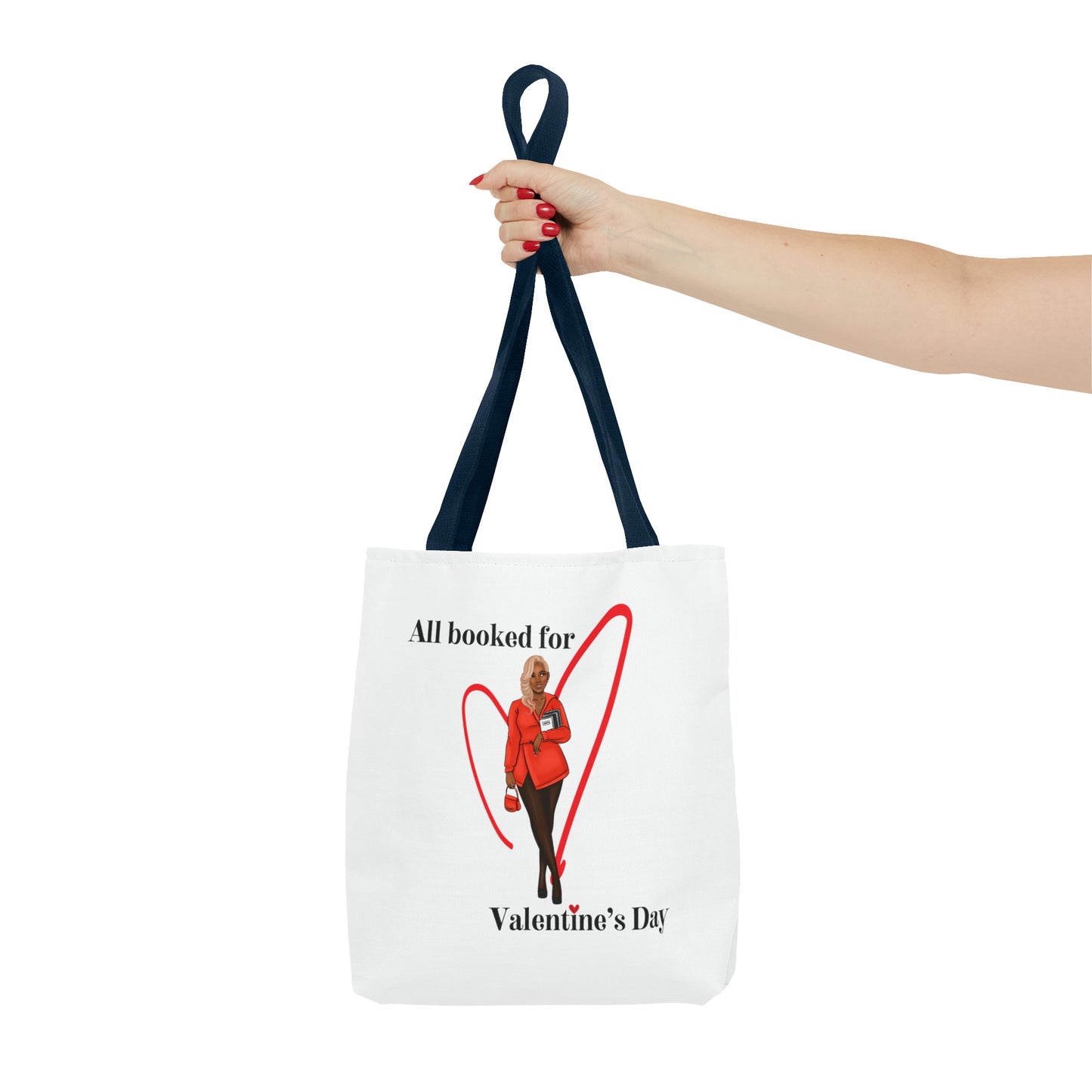 All Booked for Valentines Day Tote Bag