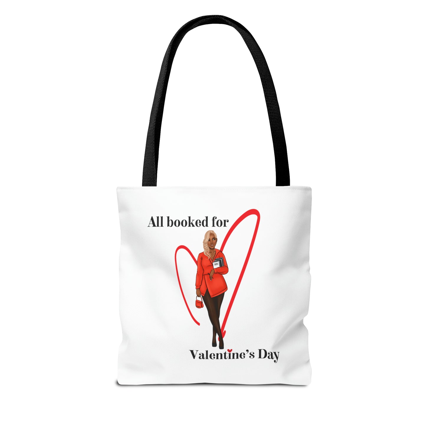 All Booked for Valentines Day Tote Bag