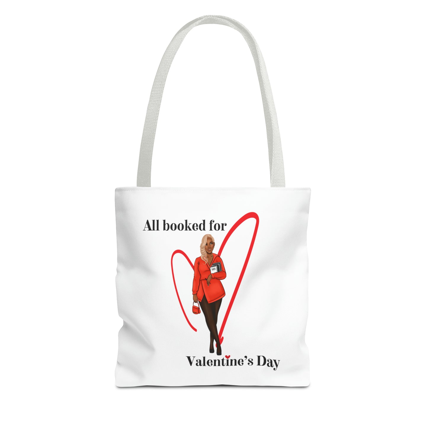 All Booked for Valentines Day Tote Bag