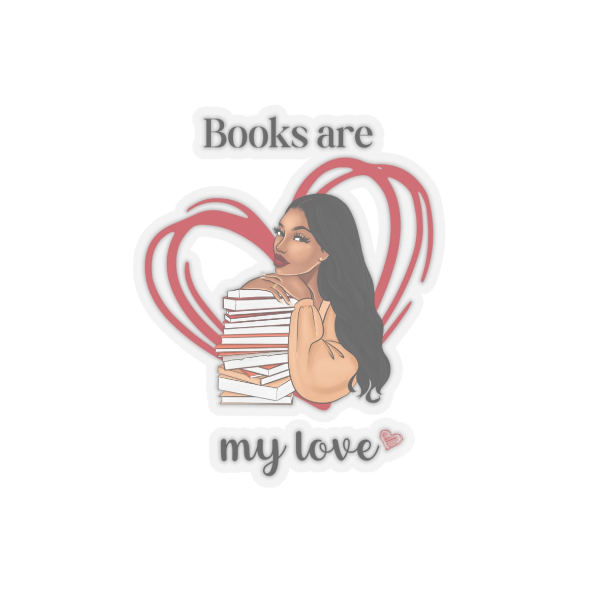 Books are my love sticker