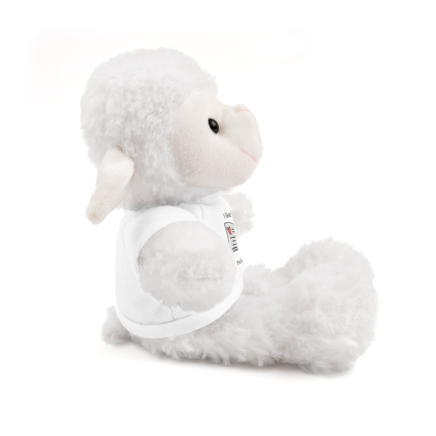 I like 'em thick n spicy Stuffed Animal with Tee