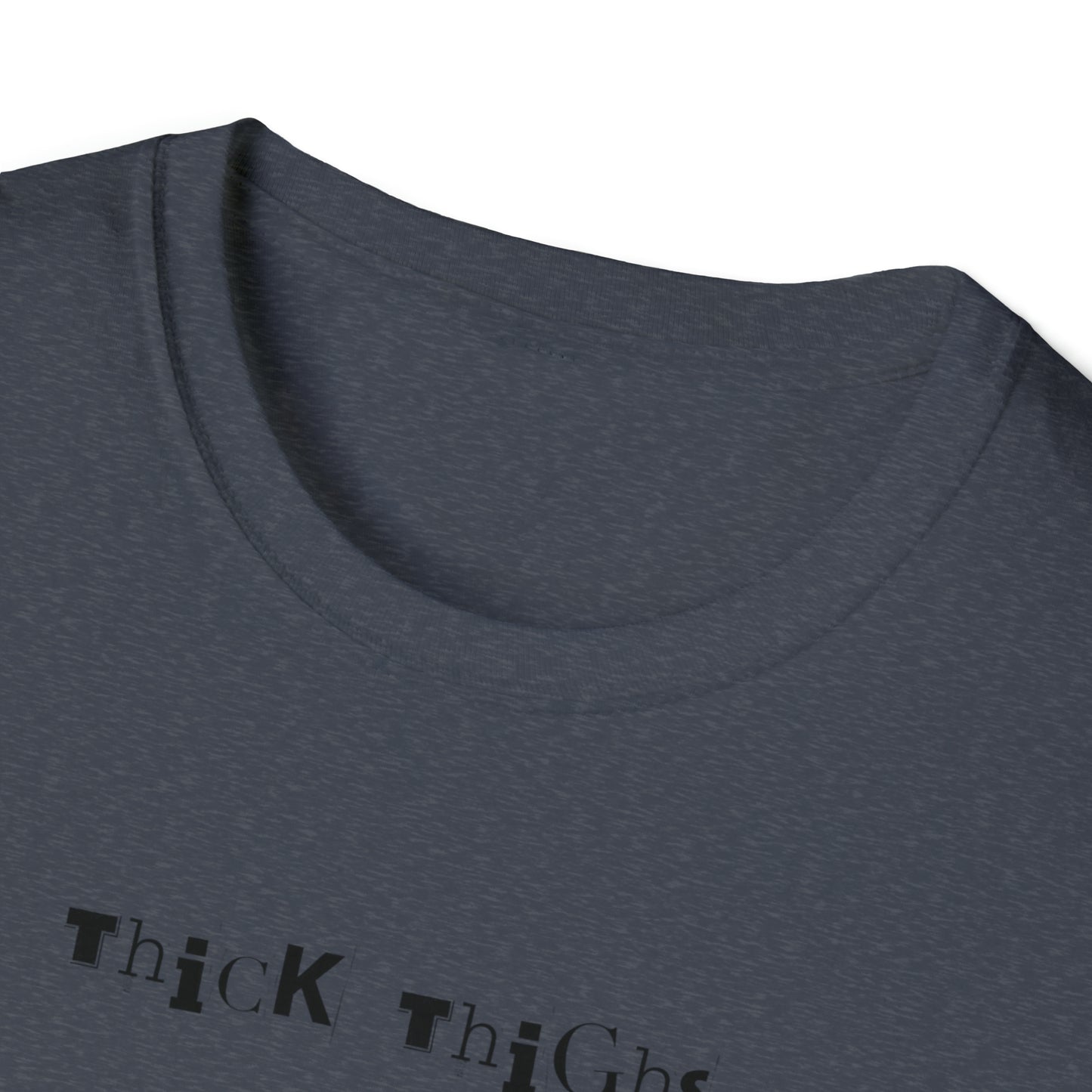 Thick Thighs Save Lies Unisex Softstyle T-Shirt