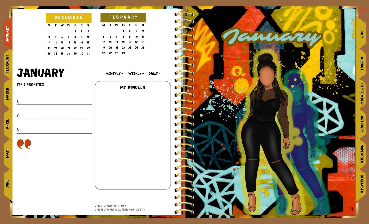 2024 Dated Digital Planner (Landscape)