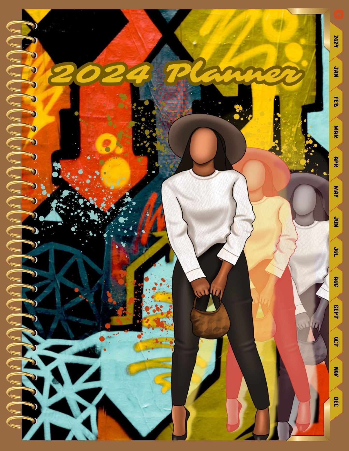 2024 Dated Digital Planner - Portrait