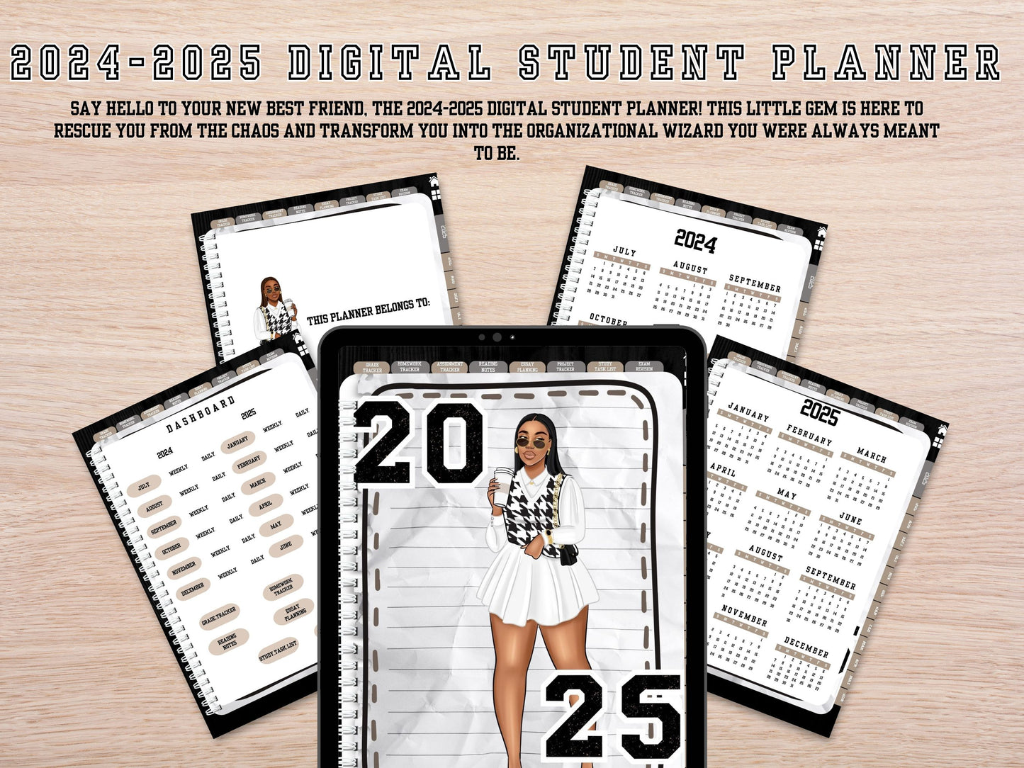 2024-2025 Digital Student Planner