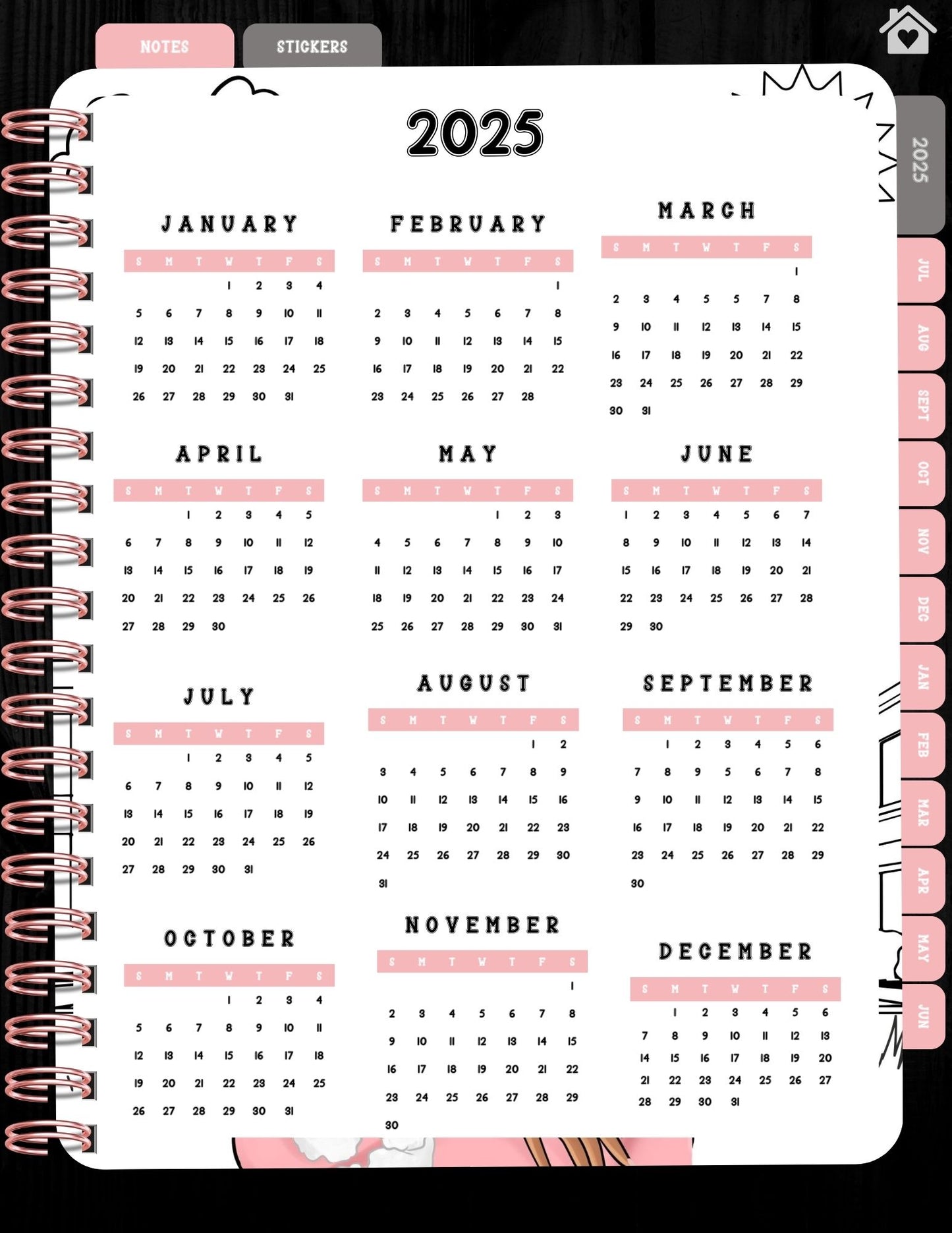 2024-2025 DIGITAL TEACHER PLANNER