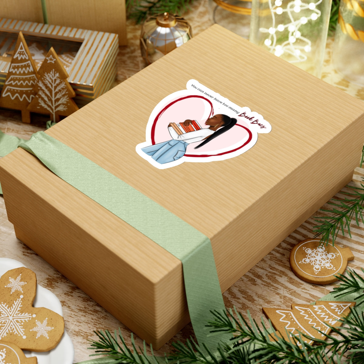 You Can Never Have too Many Book Baes Sticker
