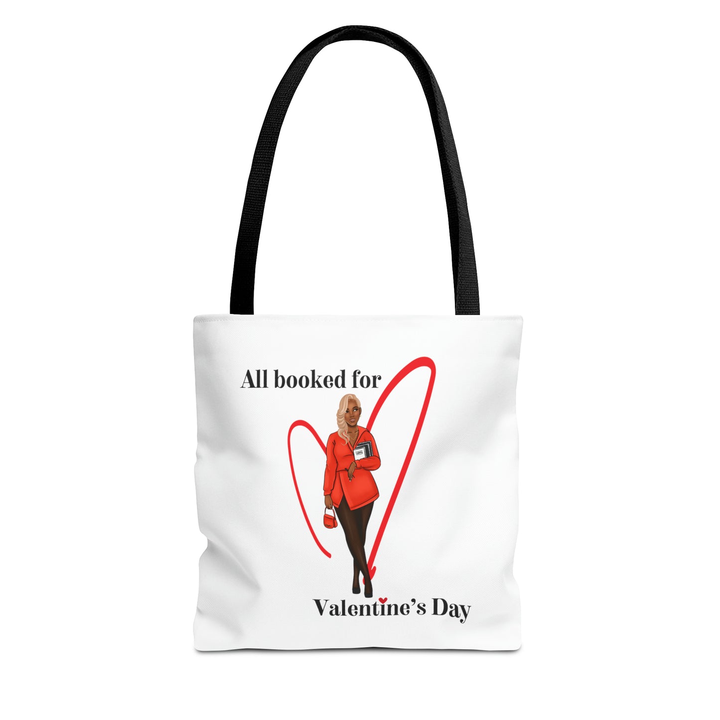 All Booked for Valentines Day Tote Bag