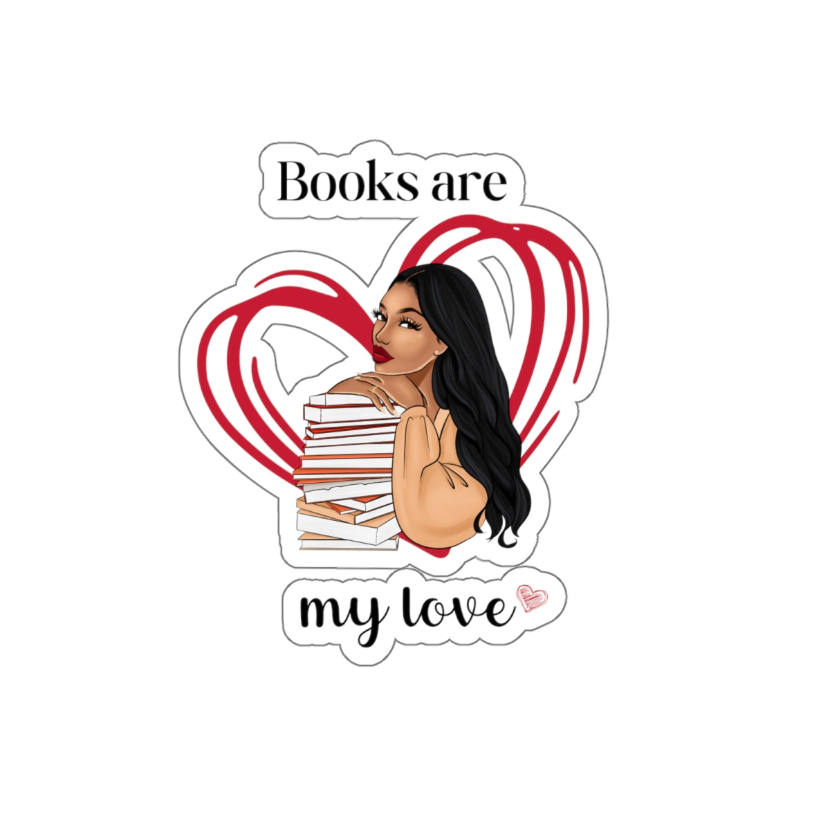 Books are my love sticker