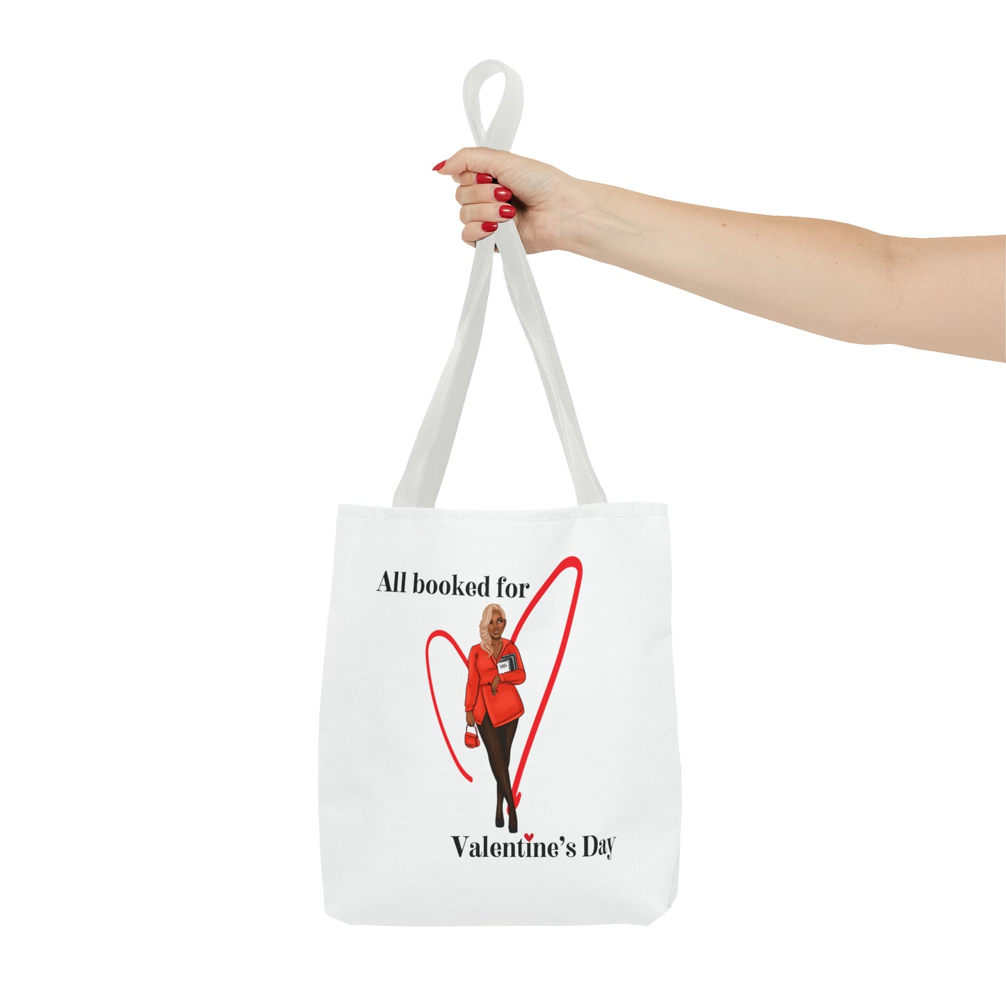All Booked for Valentines Day Tote Bag