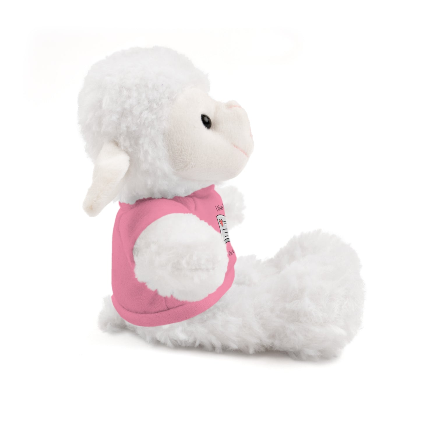 I like 'em thick n spicy Stuffed Animal with Tee