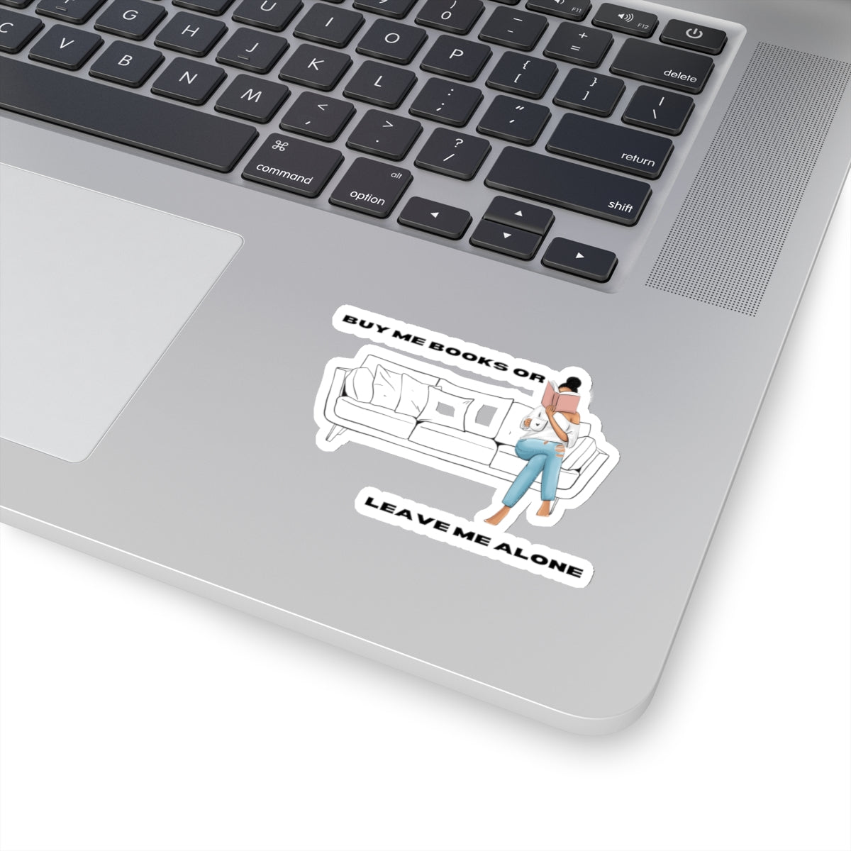Buy Me Books Kiss-Cut Sticker