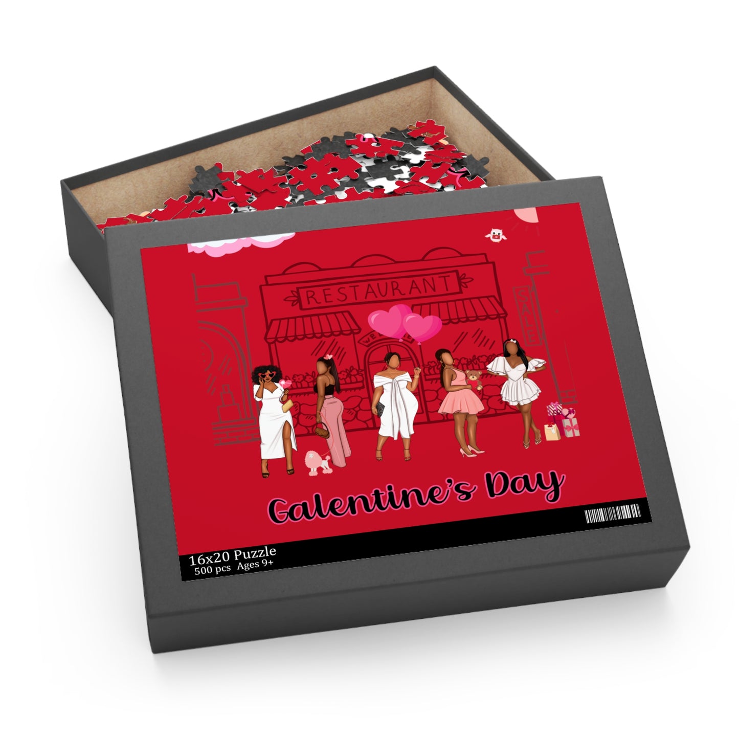 Galentine's Day Puzzle (120, 252, 500-Piece)