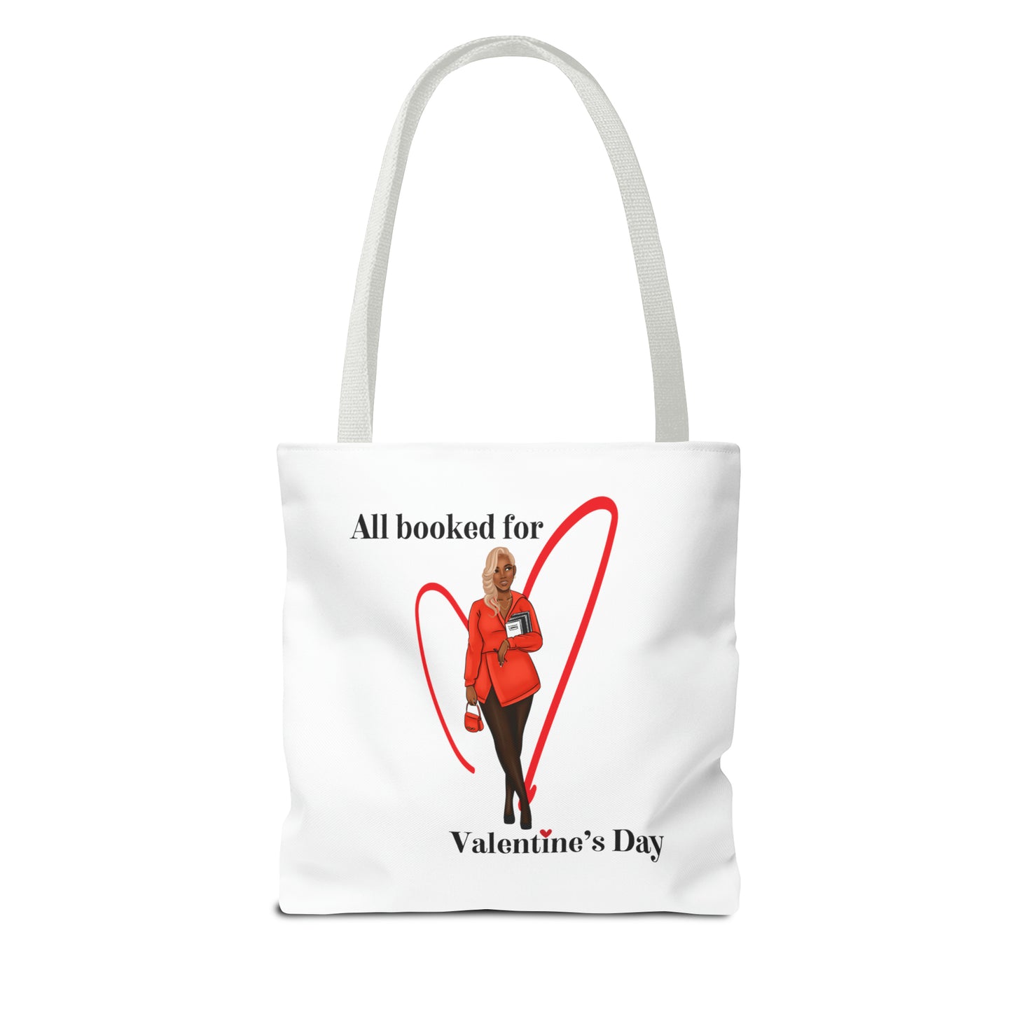All Booked for Valentines Day Tote Bag