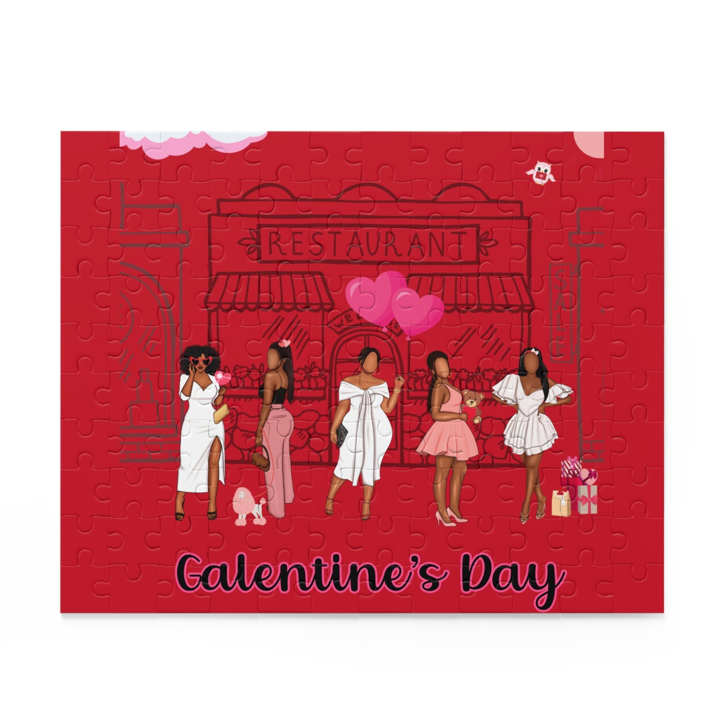 Galentine's Day Puzzle (120, 252, 500-Piece)