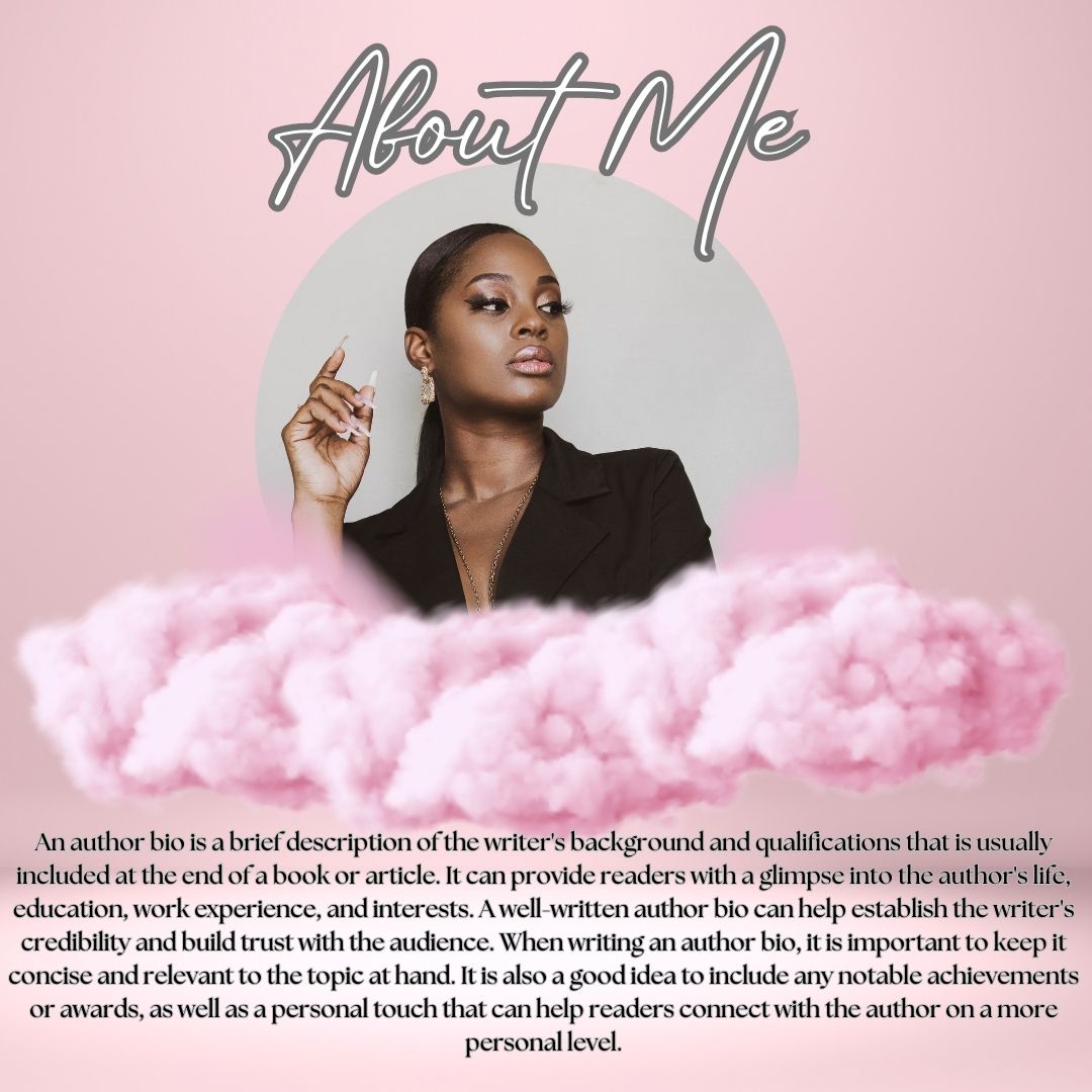Author Bio Templates