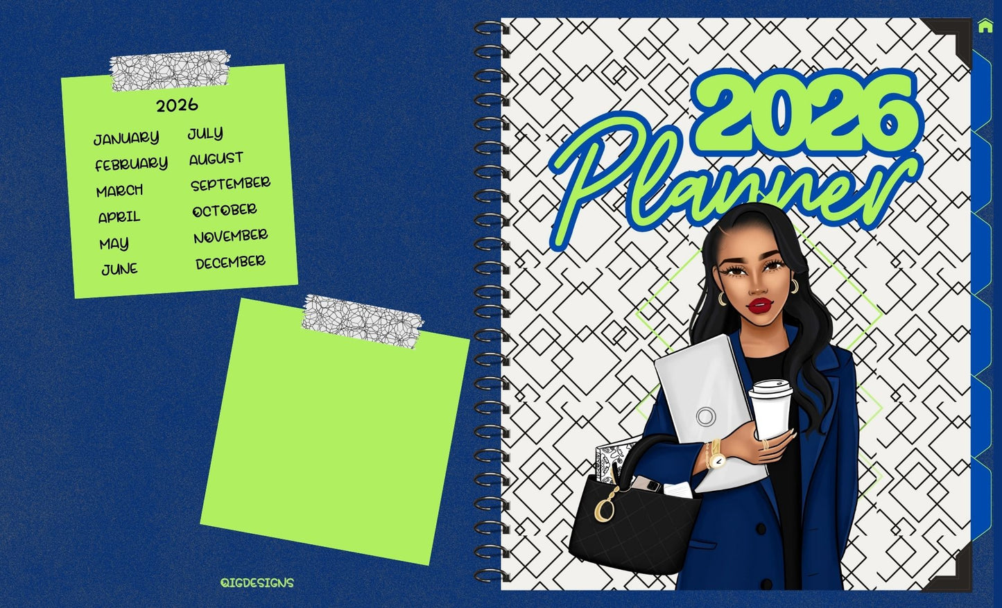 2026 Digital Planner (Landscape)