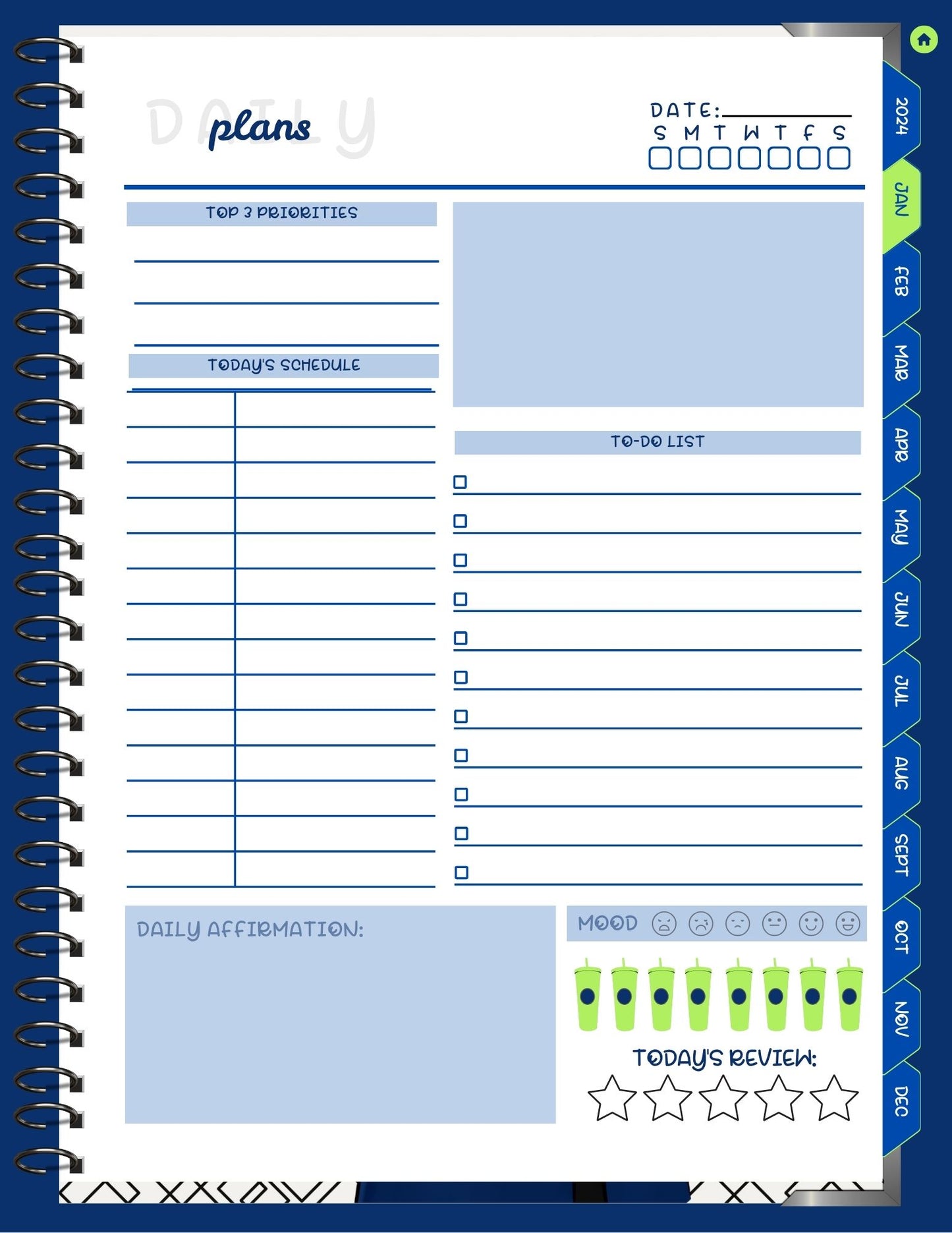 2026 Digital Planner (Portrait)