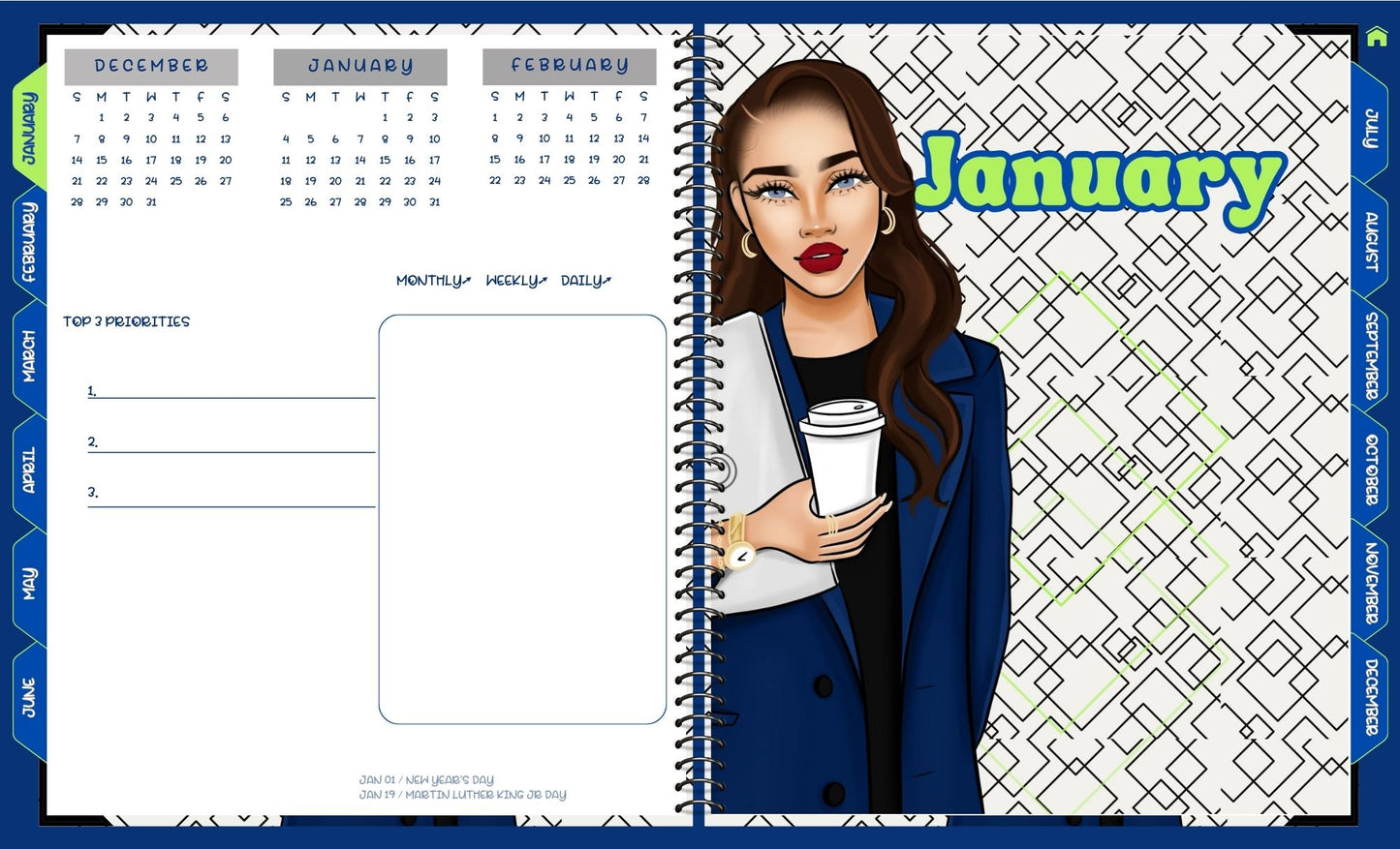 2026 Digital Planner (Landscape)