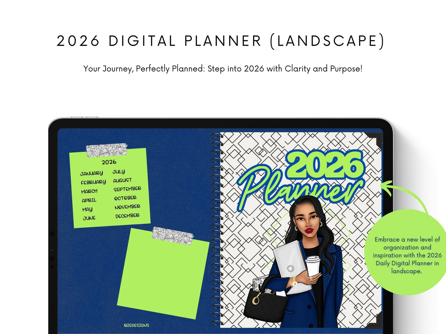 2026 Digital Planner (Landscape)