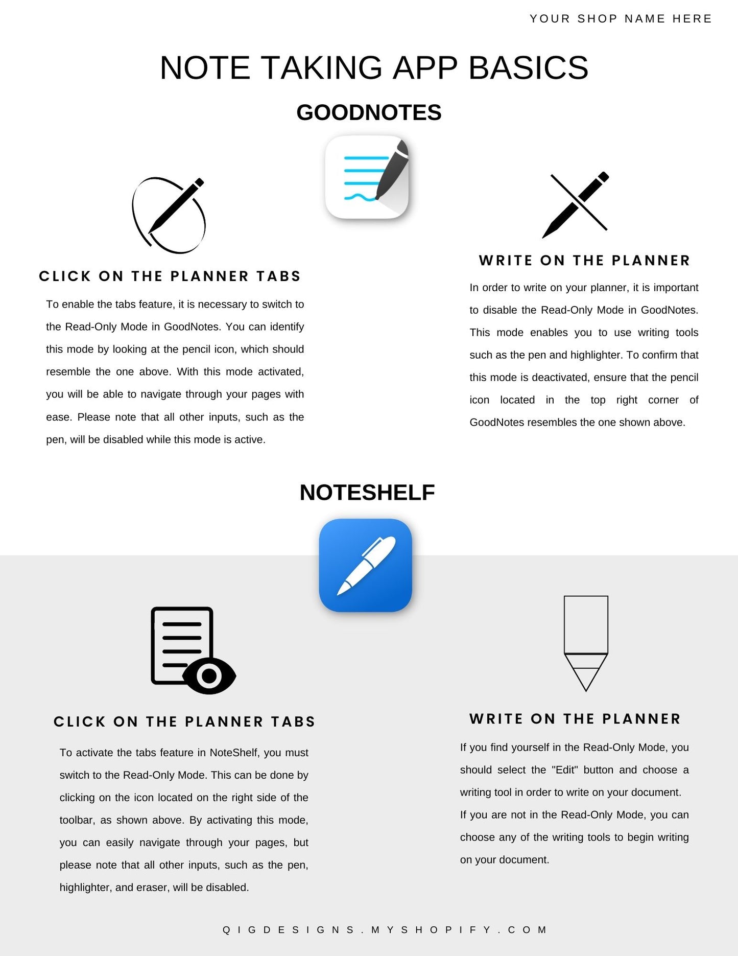 2025 Portrait Digital Planner