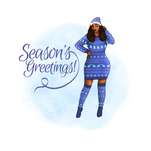 Digital Christmas Stickers