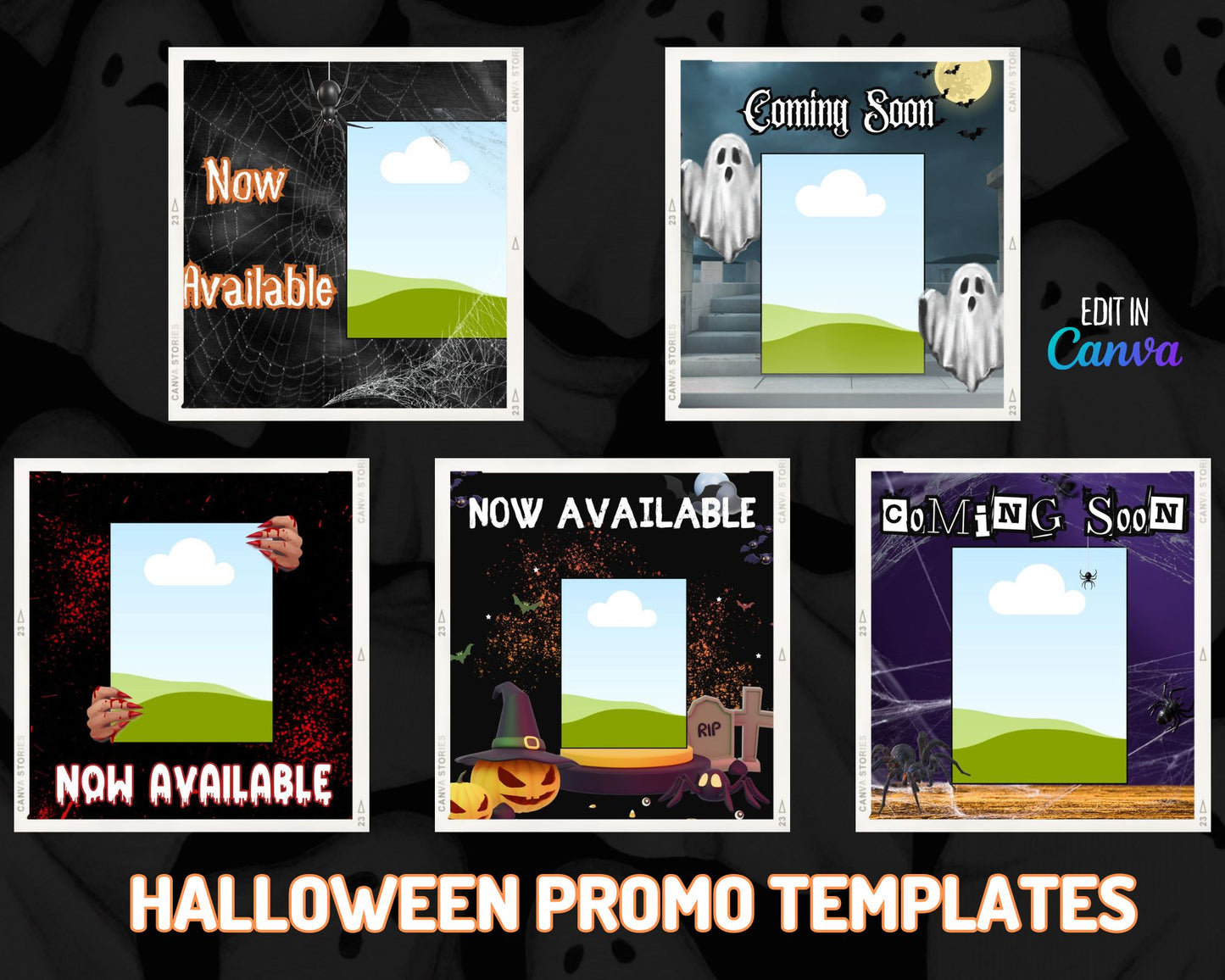 Halloween Book Promo Templates