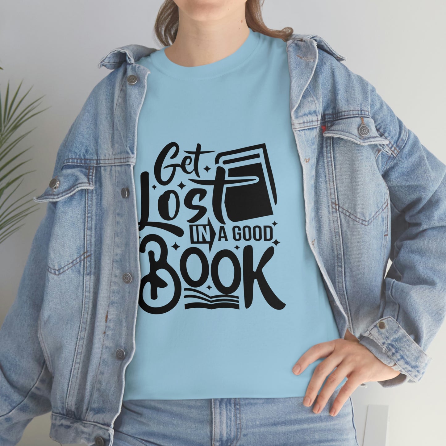 Get Lost in a Book Unisex Heavy Cotton Tee