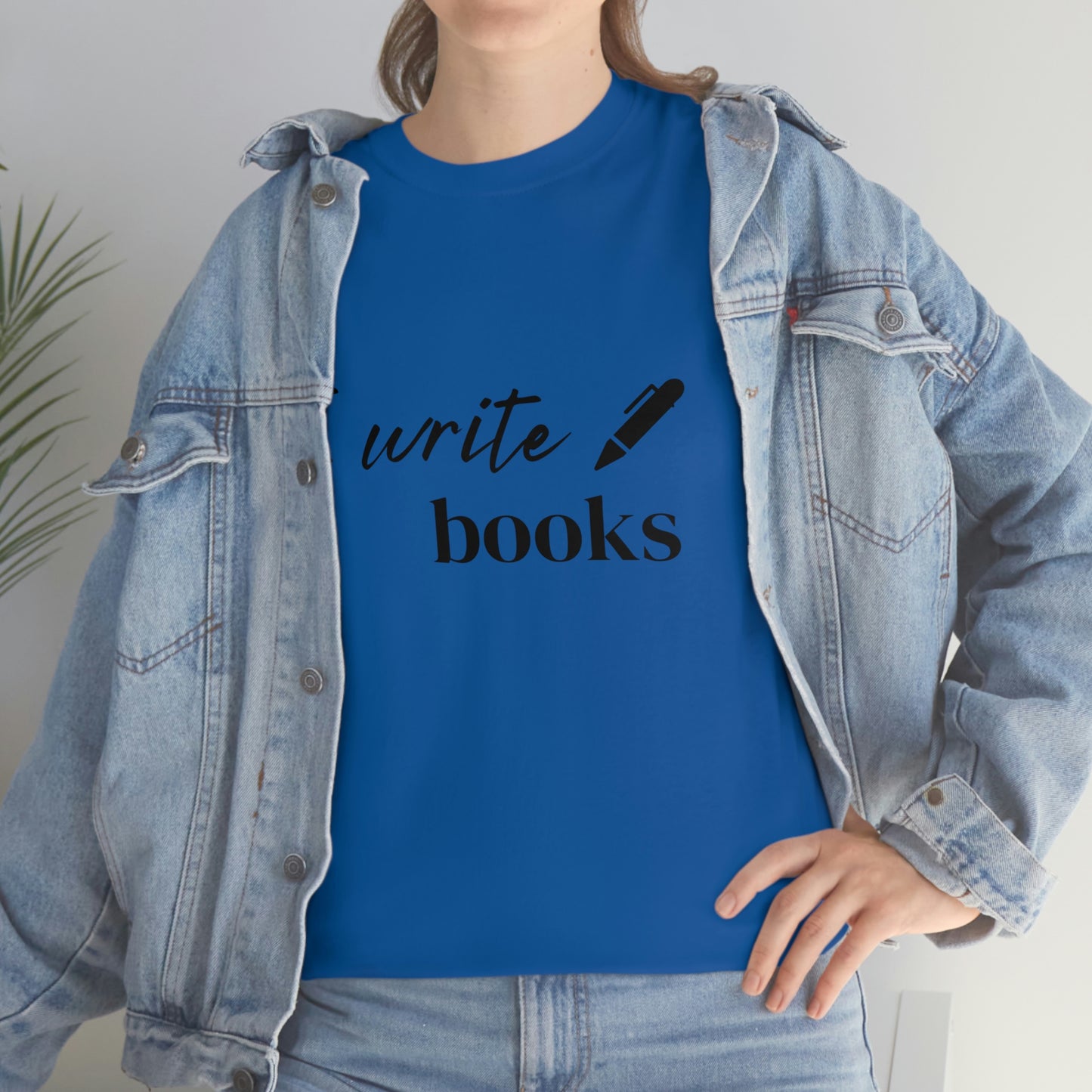 I Write Books Unisex Heavy Cotton Tee
