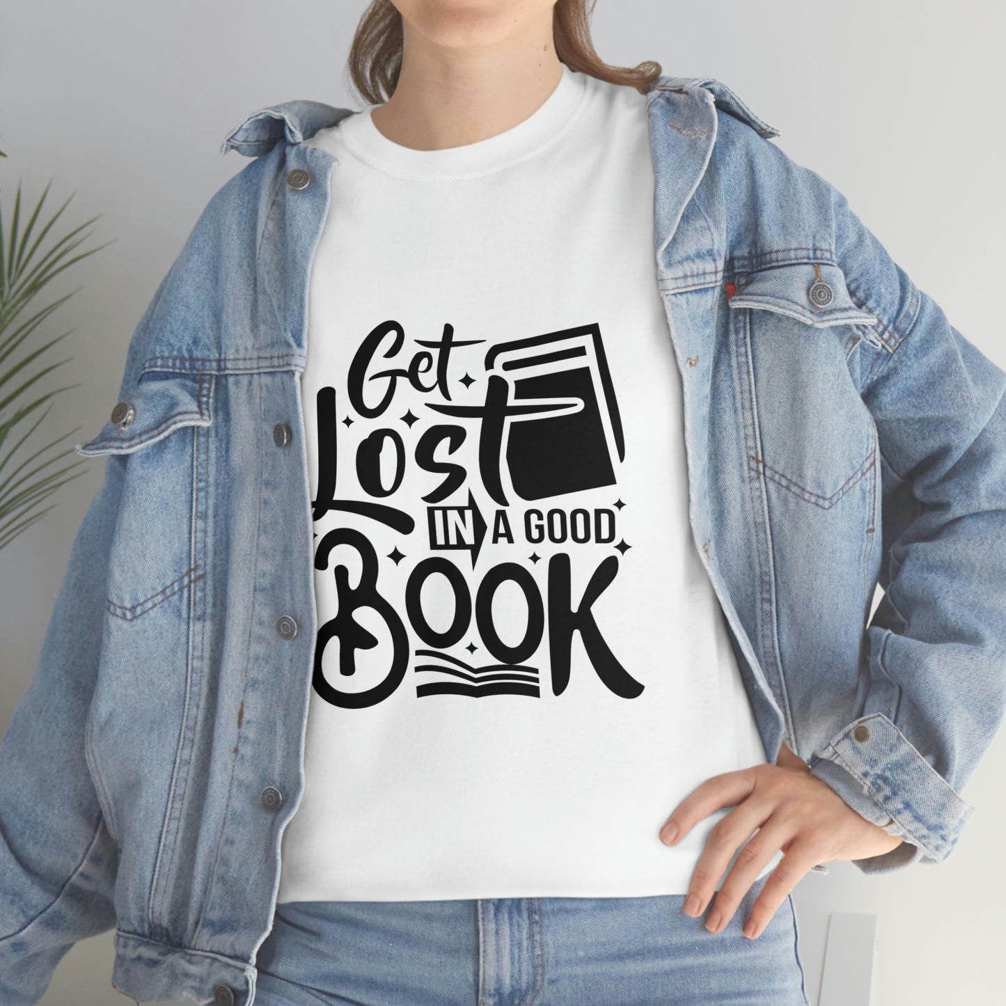 Get Lost in a Book Unisex Heavy Cotton Tee