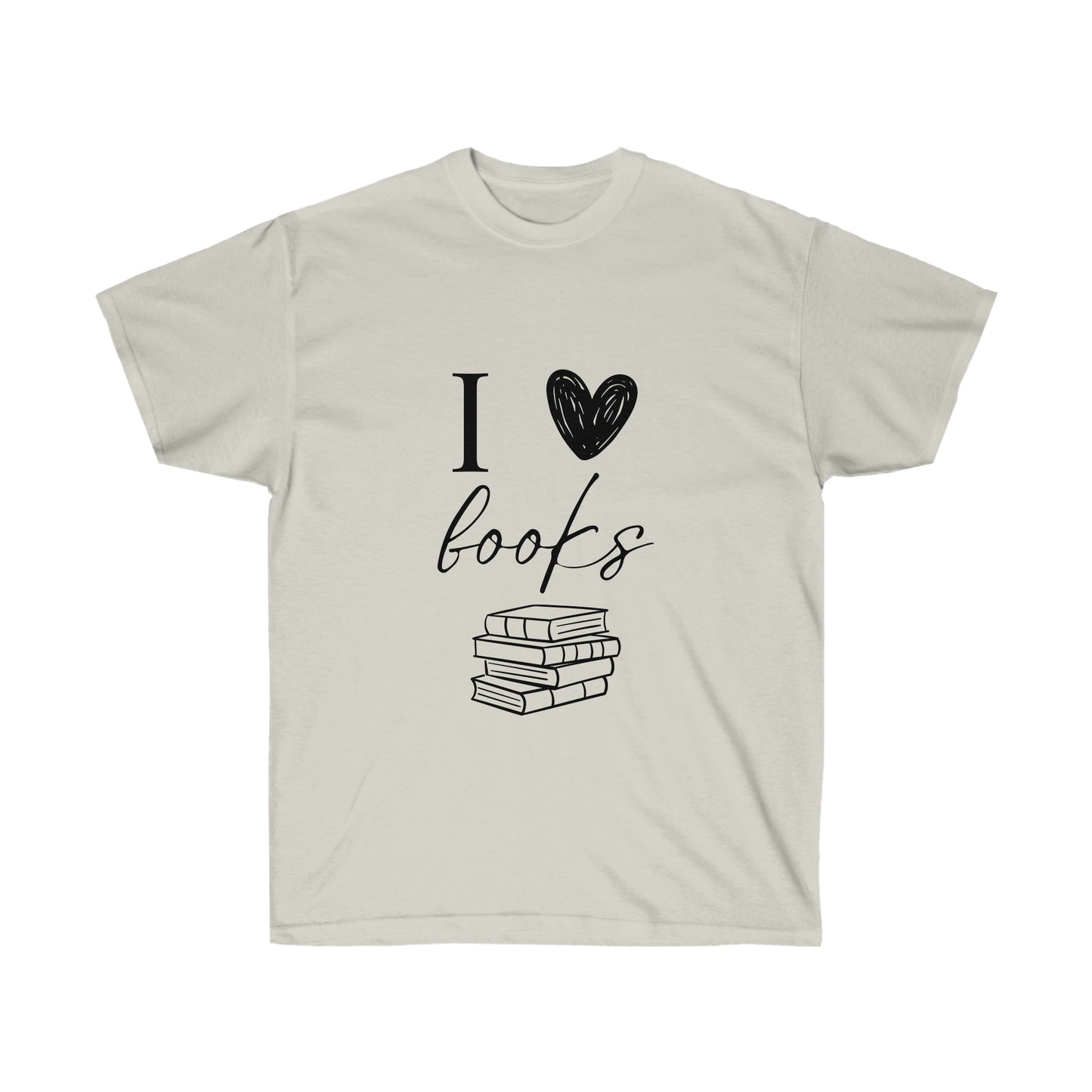 I Love Books Unisex Ultra Cotton Tee