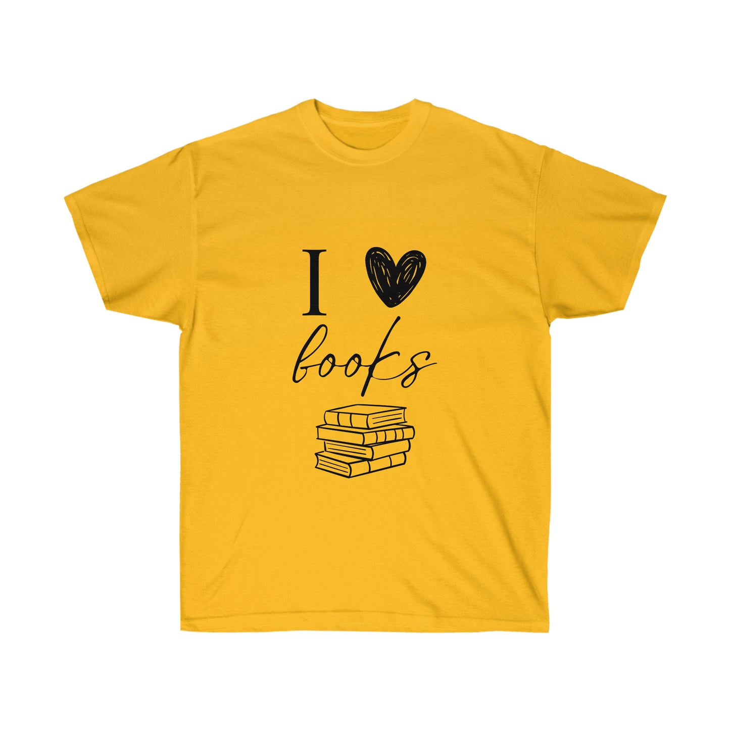 I Love Books Unisex Ultra Cotton Tee