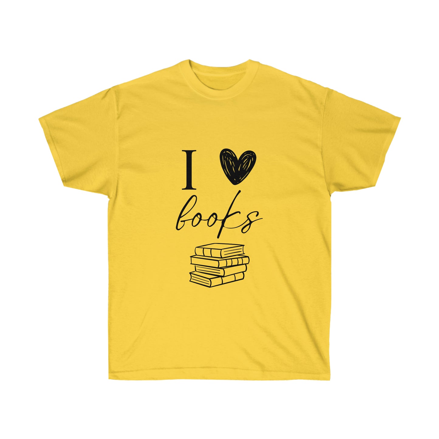 I Love Books Unisex Ultra Cotton Tee