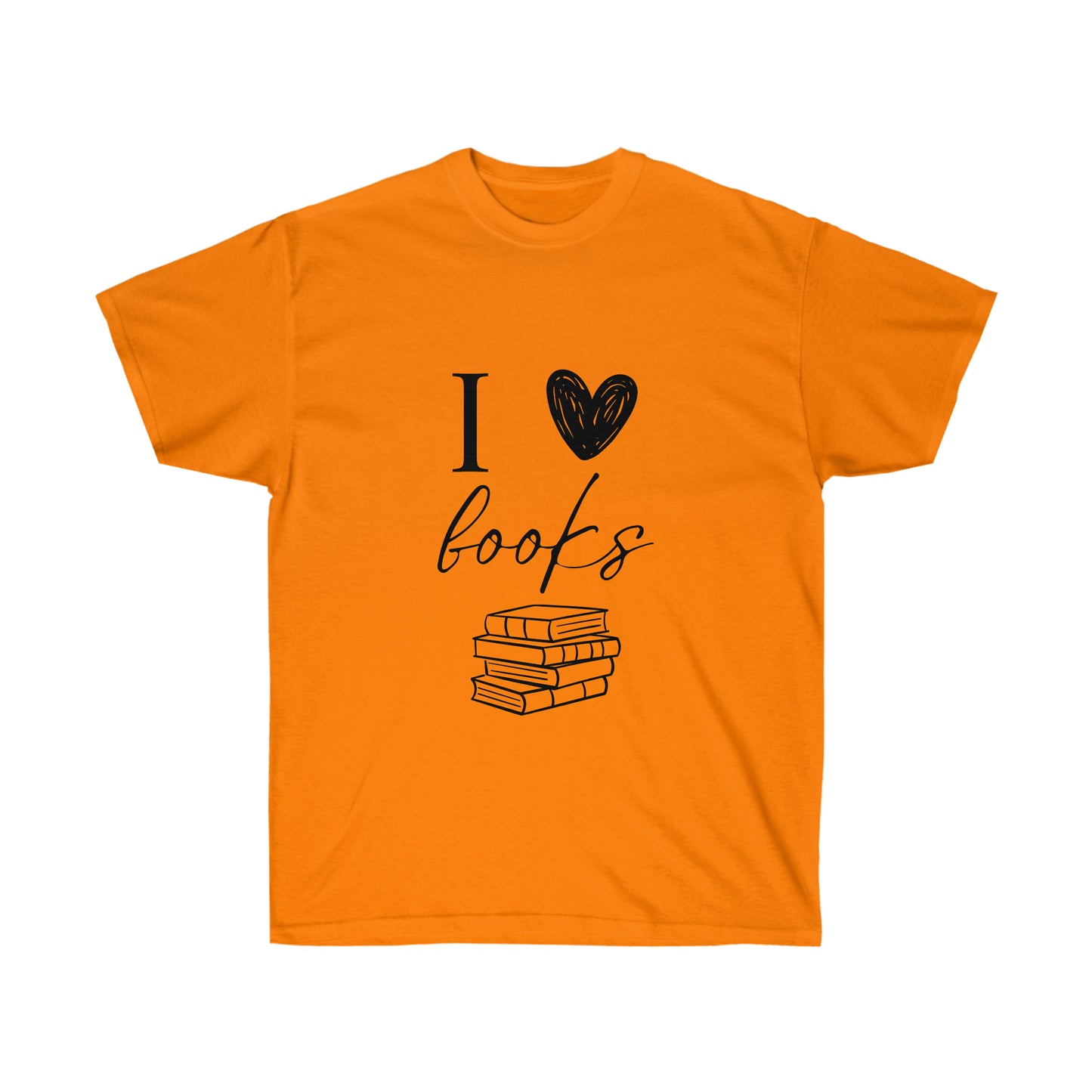 I Love Books Unisex Ultra Cotton Tee