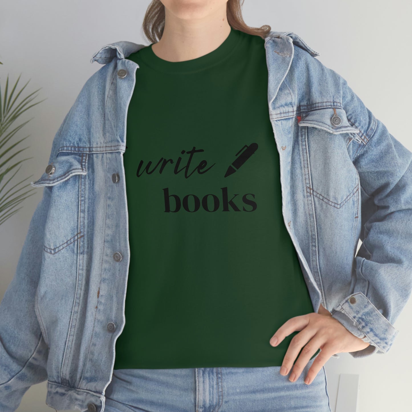 I Write Books Unisex Heavy Cotton Tee