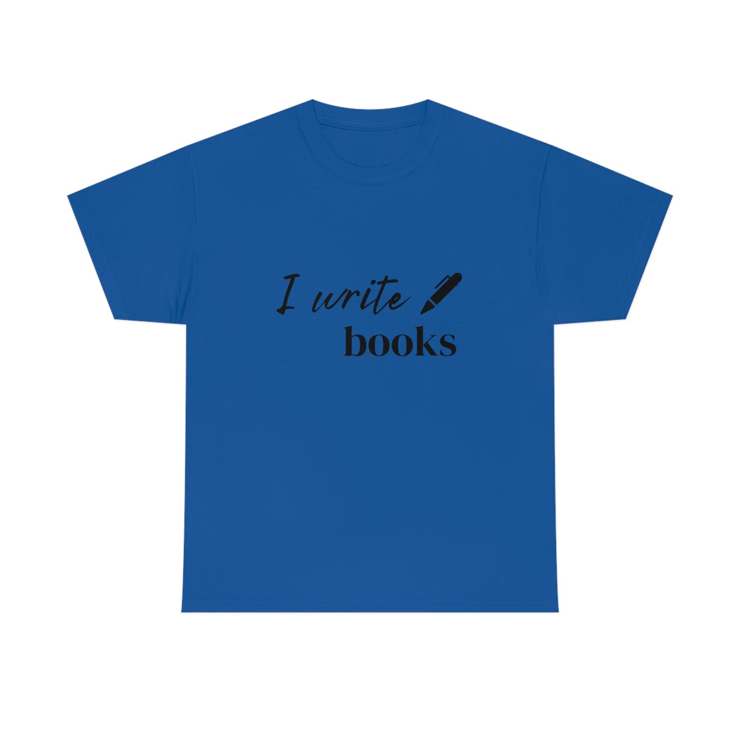 I Write Books Unisex Heavy Cotton Tee
