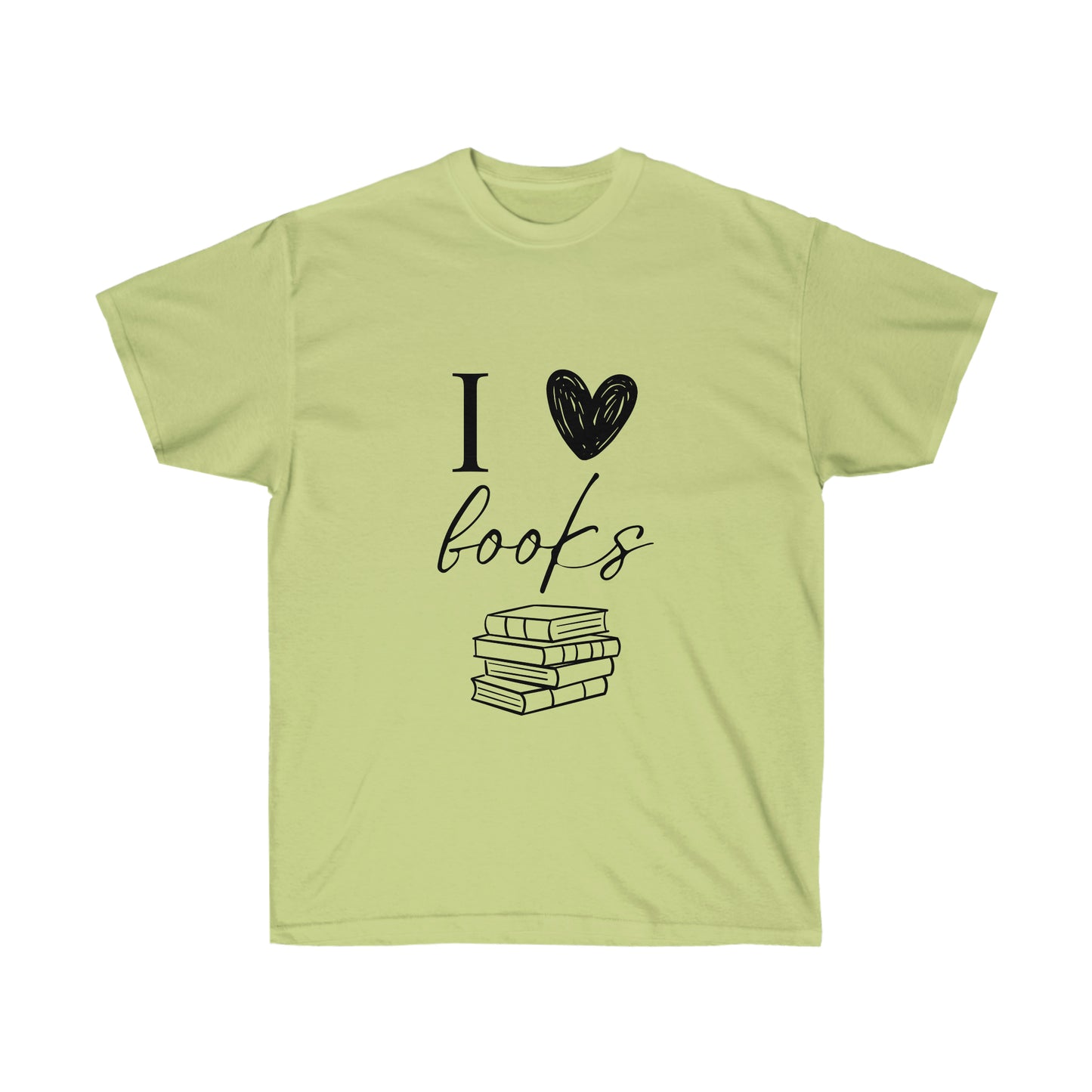 I Love Books Unisex Ultra Cotton Tee