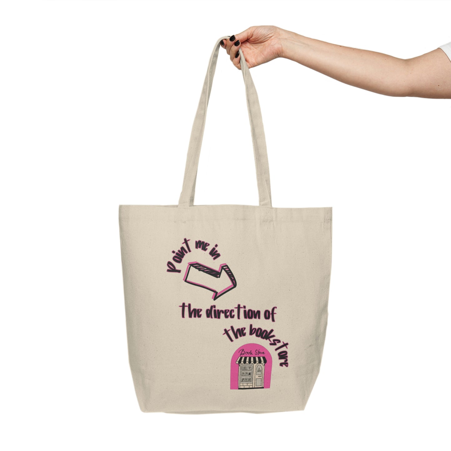 Canvas Shopping Tote