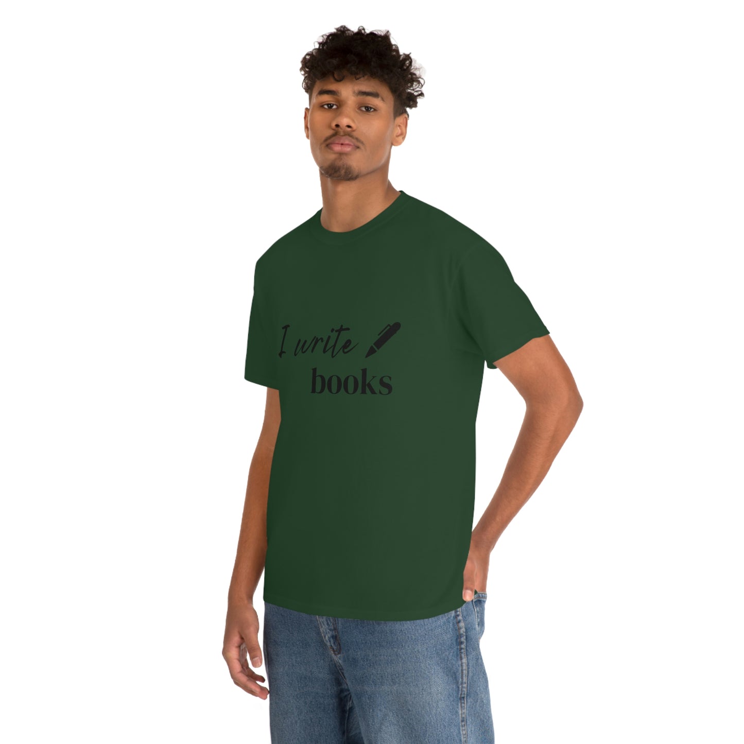 I Write Books Unisex Heavy Cotton Tee