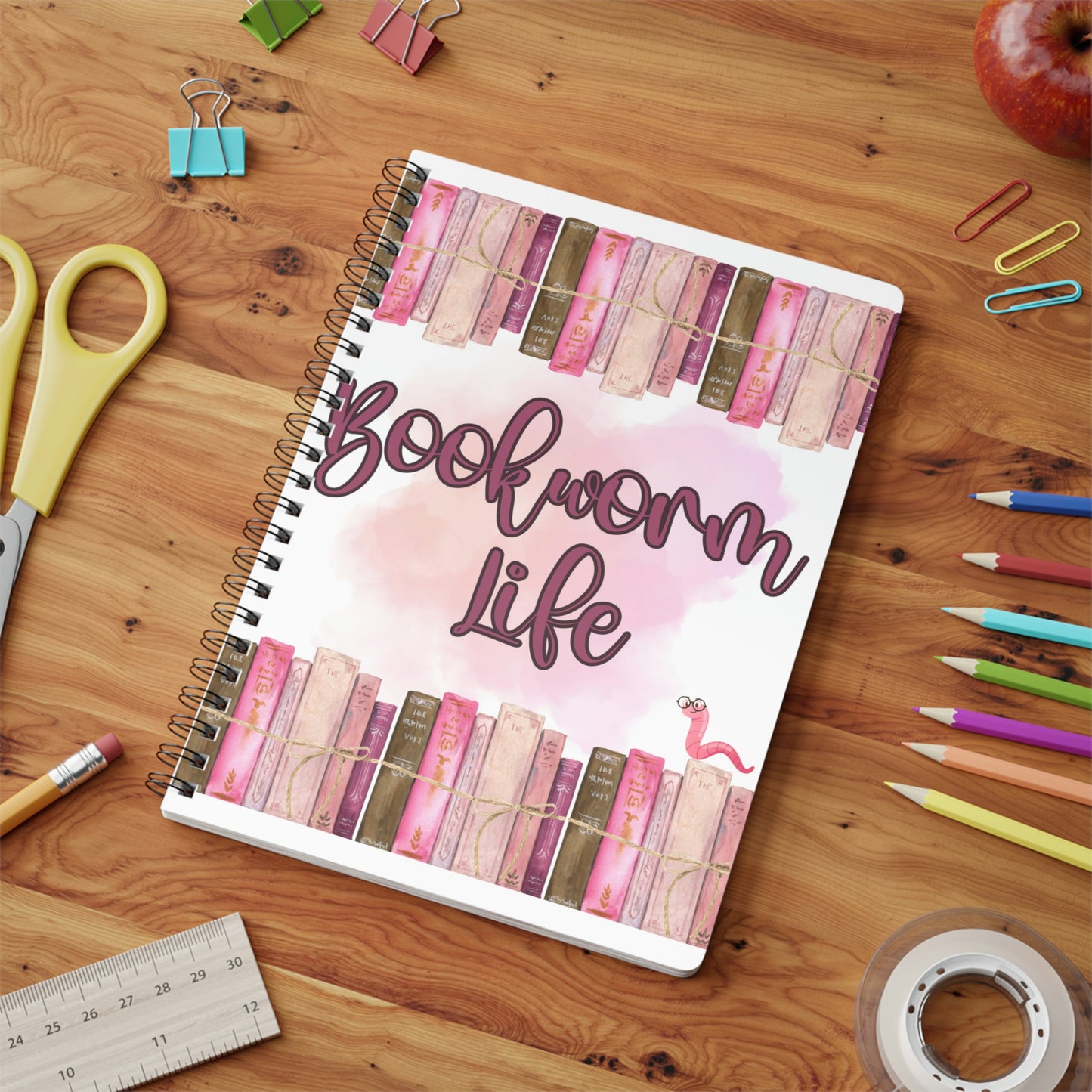 Wirobound Softcover Notebook, A5